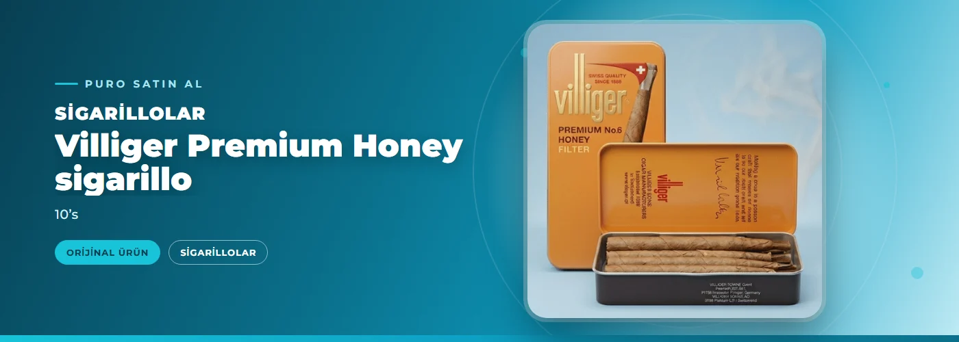 Villiger Premium Honey sigarillo – 10’s