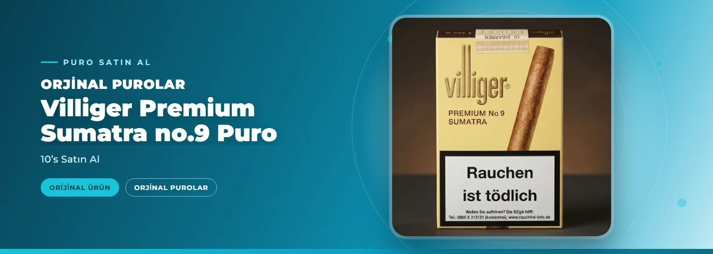 Villiger Premium Sumatra no.9 Puro – 10’s Satın Al