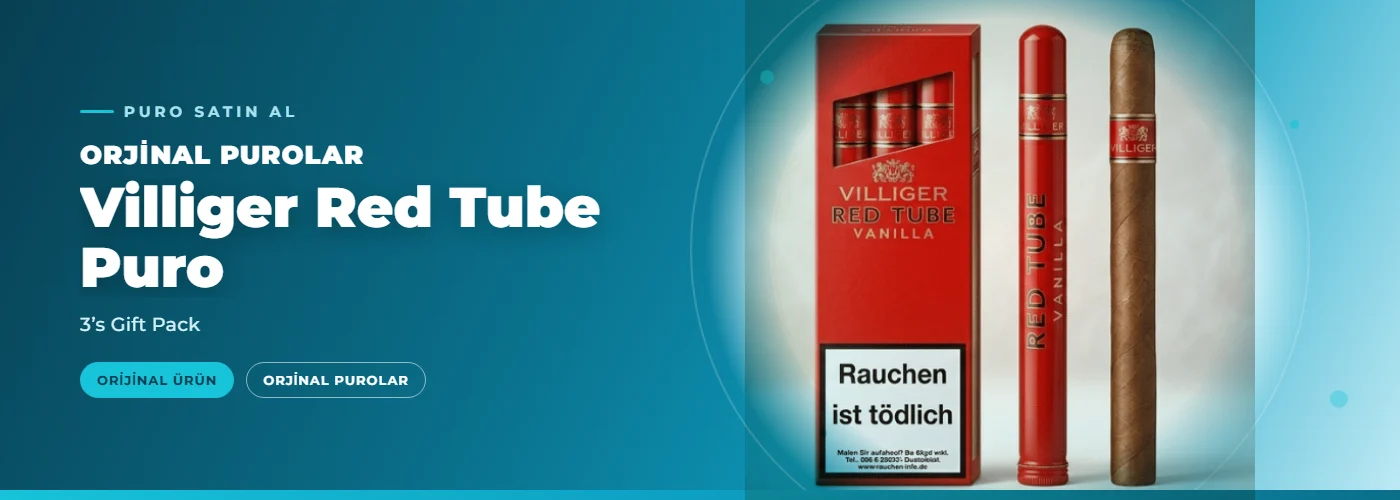 Villiger Red Tube Puro – 3’s Gift Pack