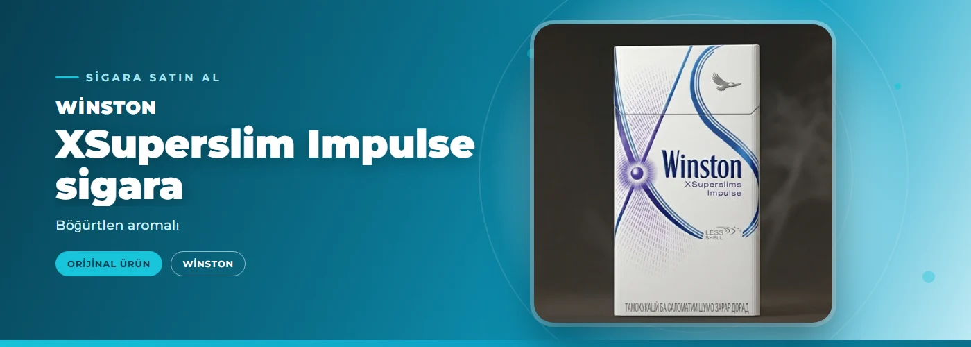 Winston XSuperslim Impulse sigara – Böğürtlen aromalı