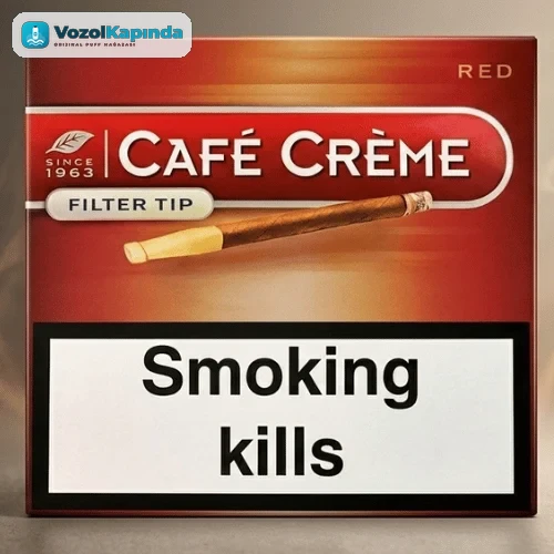 Cafe Creme Red Filter sigarillo - 10's