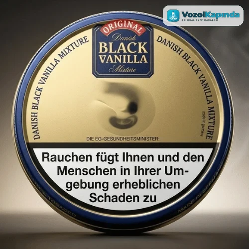 Danish Black Vanilla Mixture Pipo Tütünü