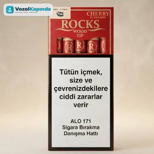Rocks Wood Tip Puro - Kiraz Aromalı