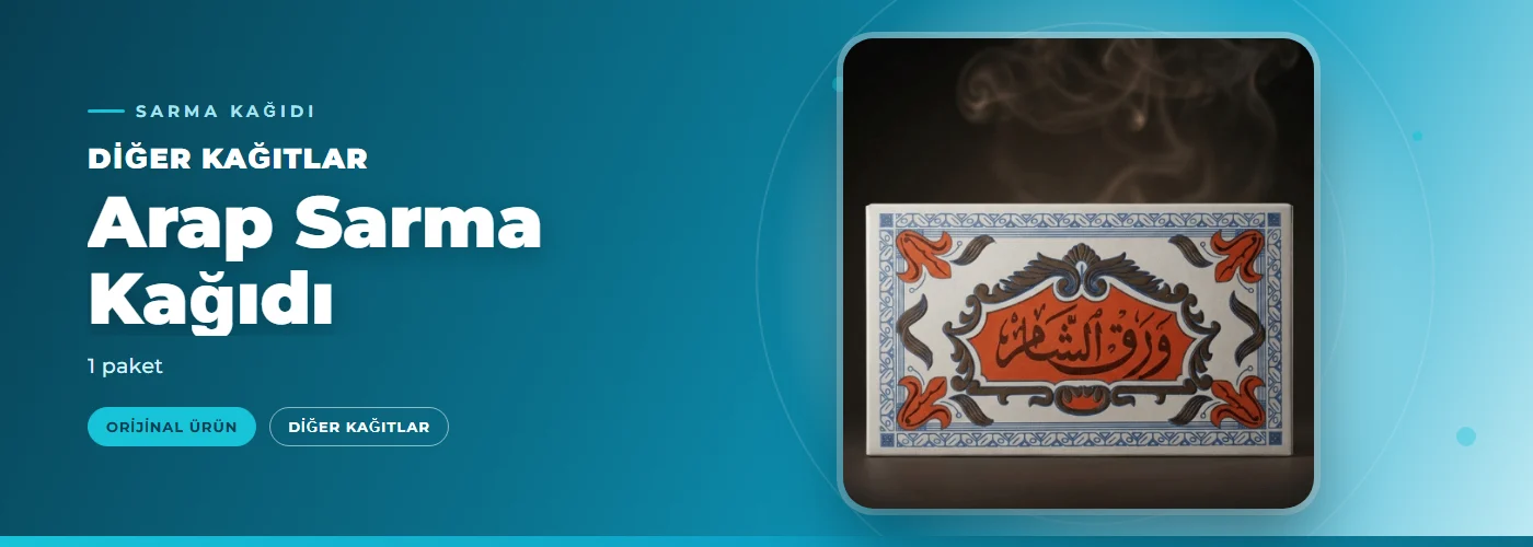 Arap Sarma Kağıdı – 1 paket