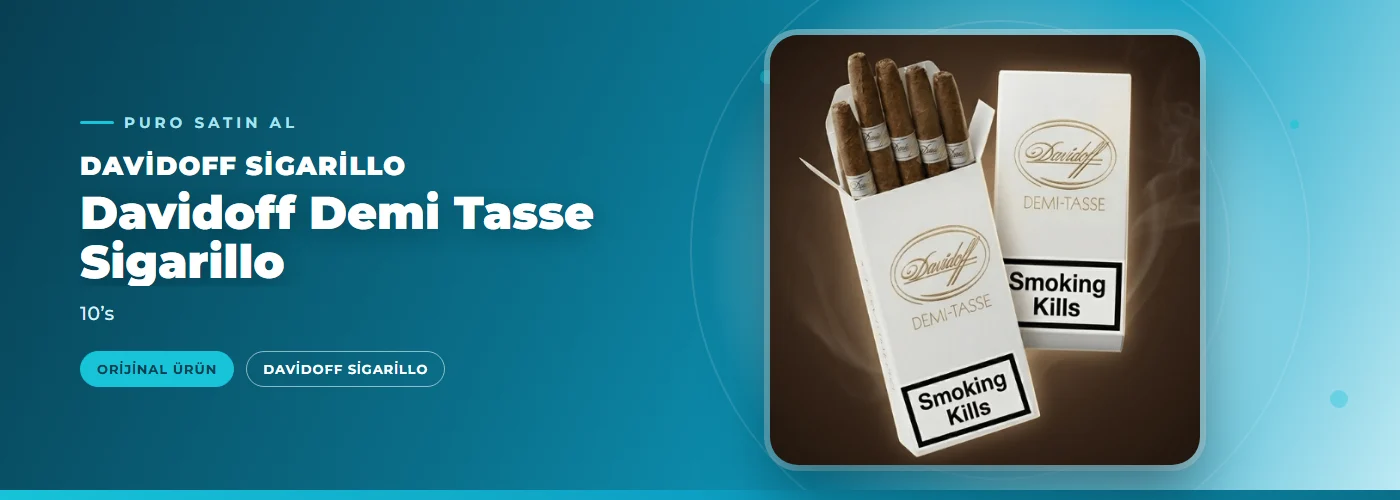 Davidoff Demi Tasse Sigarillo – 10’s