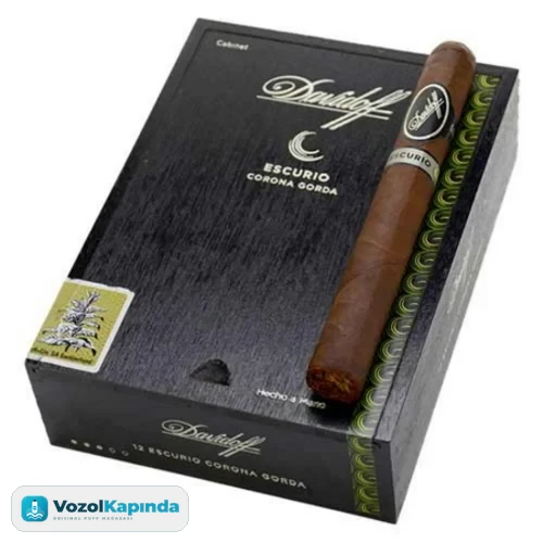 Davidoff Escurio Corona Gorda Puro - 12's Ahşap Kutu
