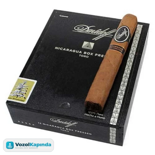 Davidoff Nicaragua Box Pressed Puro - 12's Ahşap Lutu