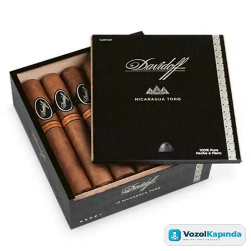 Davidoff Nicaragua Toro Puro - 12's Ahşap Kutu