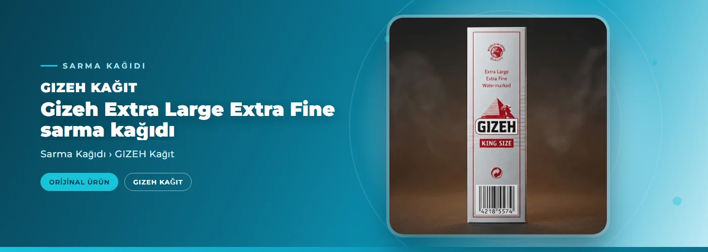 Gizeh Extra Large Extra Fine sarma kağıdı