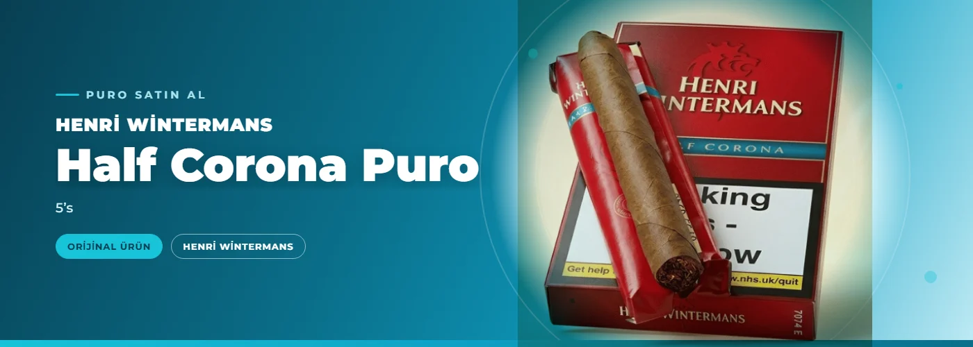 Henri Wintermans Half Corona Puro – 5’s