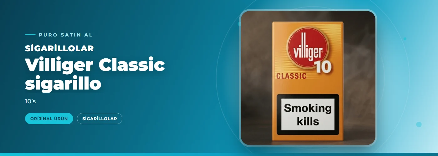 Villiger Classic sigarillo – 10’s