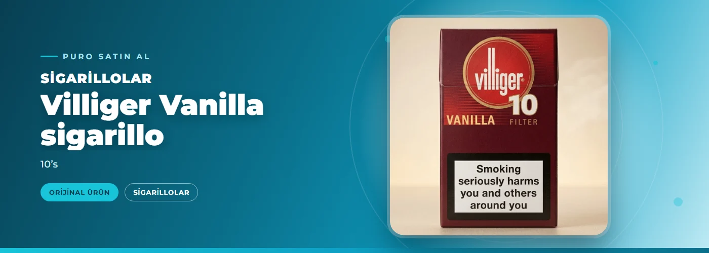 Villiger Vanilla sigarillo – 10’s