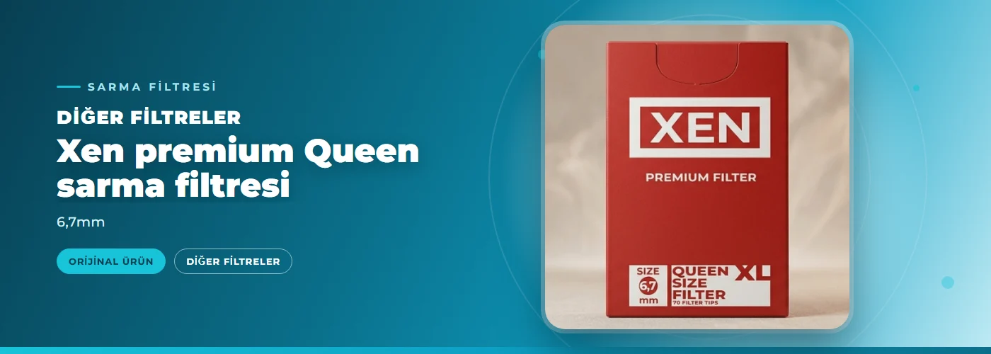 Xen premium Queen sarma filtresi – 6,7mm