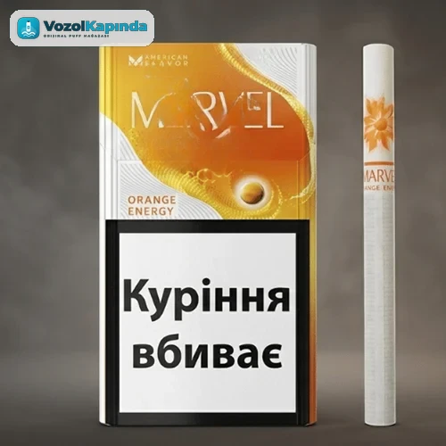 Marvel Compact Orange Energy Click Sigara