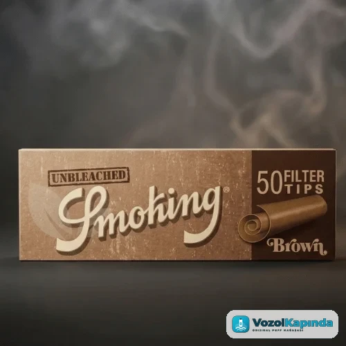 Smoking Brown Filter Tips - 50 adet Zıvana