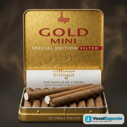 Villiger Gold Mini Special Edition sigarillo - 20'li