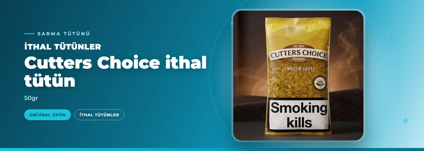 Cutters Choice ithal tütün – 50gr