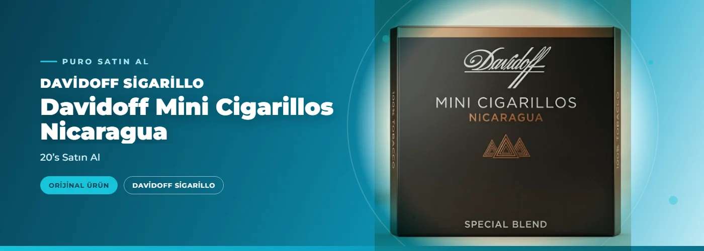 Davidoff Mini Cigarillos Nicaragua – 20’s Satın Al
