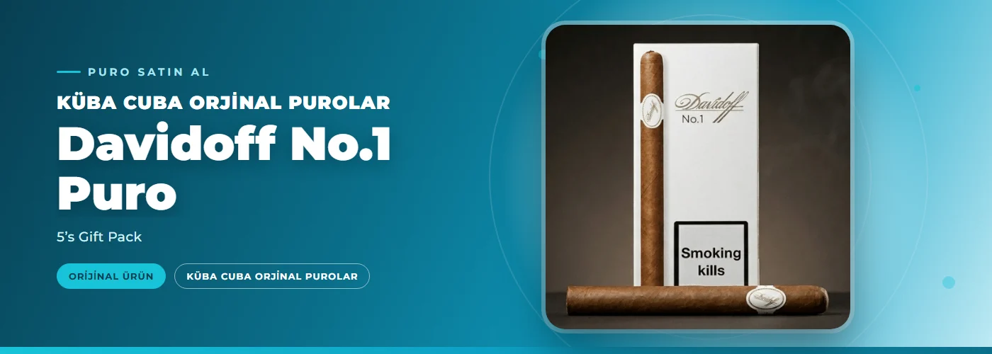 Davidoff No.1 Puro – 5’s Gift Pack