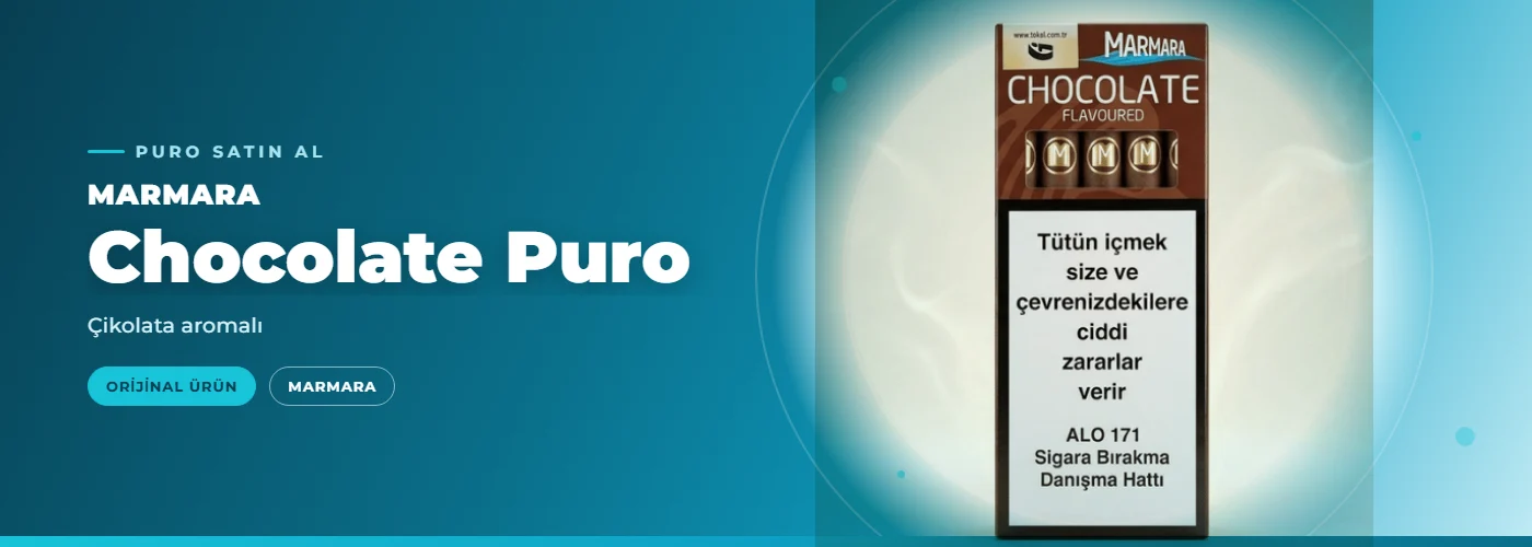 Marmara Chocolate Puro – Çikolata aromalı