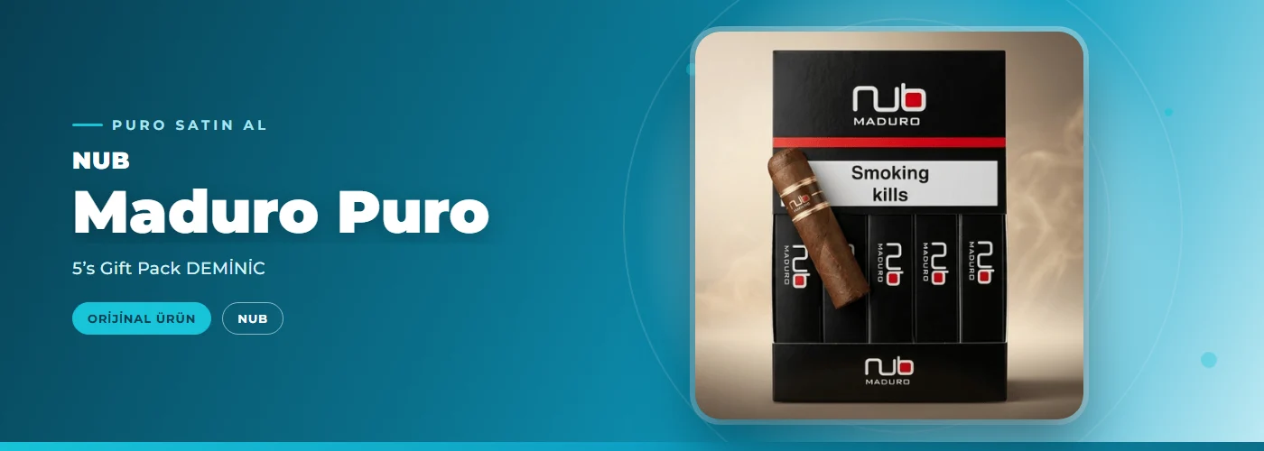 Nub Maduro Puro – 5’s Gift Pack DEMİNİC