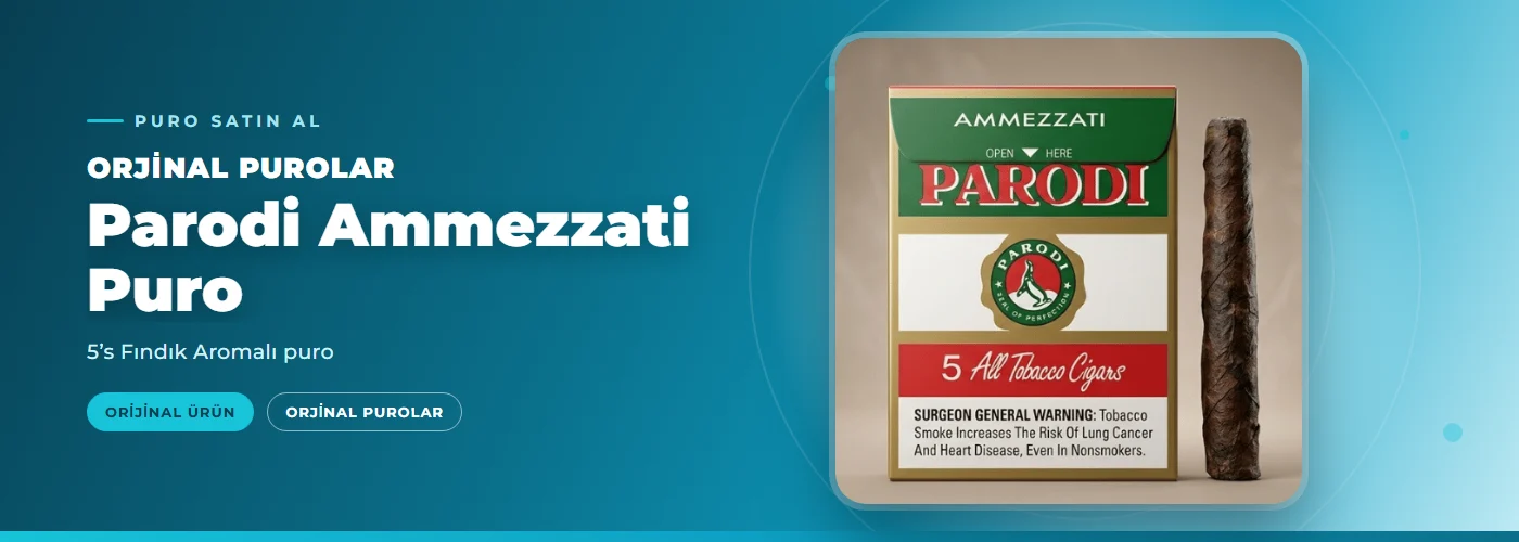 Parodi Ammezzati Puro – 5’s Fındık Aromalı puro