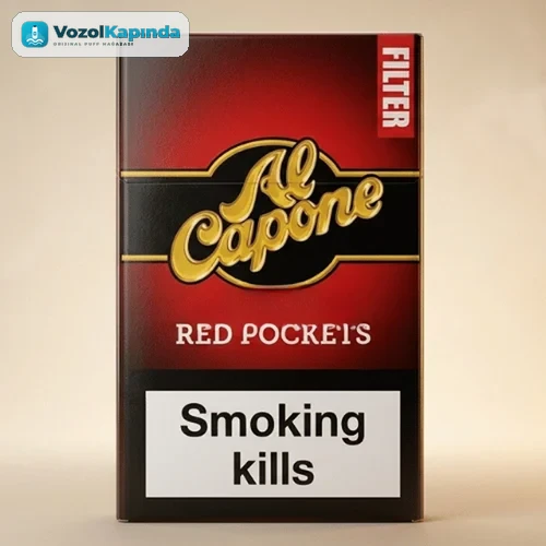 Al Capone Filter Red Pockets Sigarillo