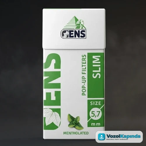 ENS Slim Mentollü Sigara Sarma Filtresi