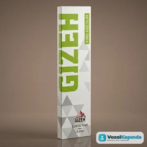 Gizeh King Size Slim Super Fine Sigara Kağıdı - Yeşil Magnet