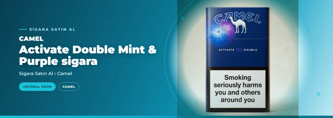 Camel Activate Double Mint & Purple sigara