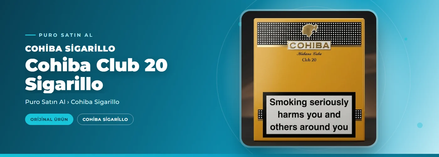 Cohiba Club 20 Sigarillo