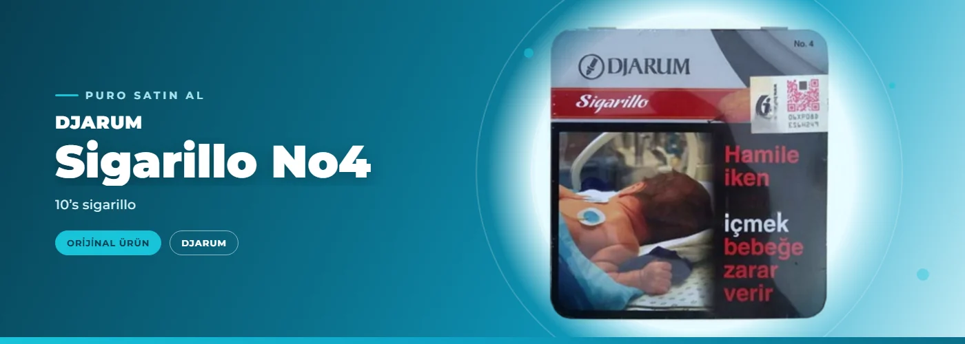 Djarum Sigarillo No4 – 10’s sigarillo