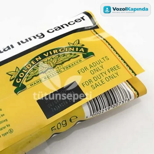 Golden Virginia Sarı ithal tütün - 50gr - FREESHOP - görsel 2