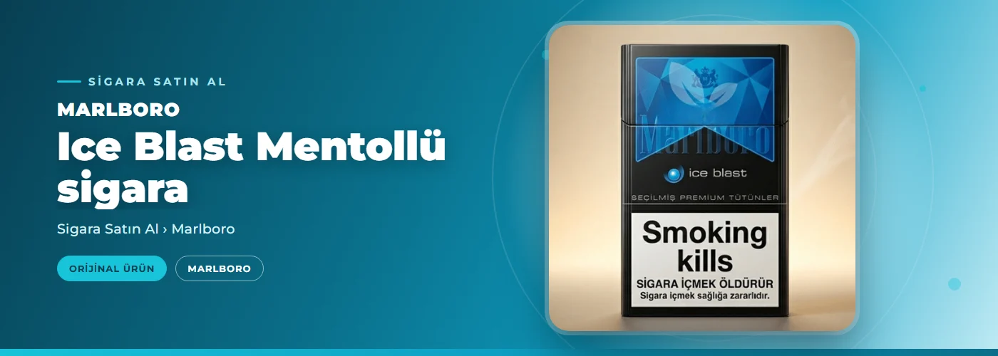 Marlboro Ice Blast Mentollü sigara