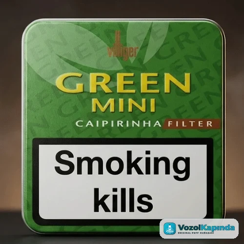 Villiger Green Mini Caipirinha sigarillo - Yeşil Limon Aromalı 20'li