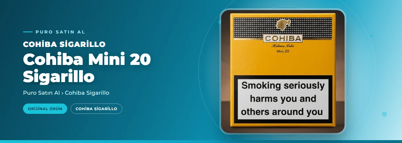 Cohiba Mini 20 Sigarillo
