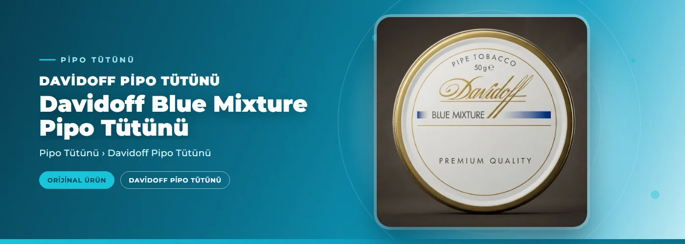 Davidoff Blue Mixture Pipo Tütünü