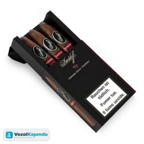 Davidoff Yamasa Gran Torpedo Puro - 3's - görsel 2