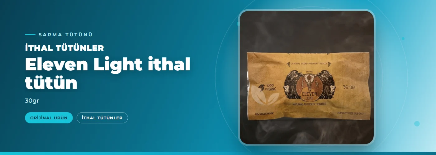 Eleven Light ithal tütün – 30gr