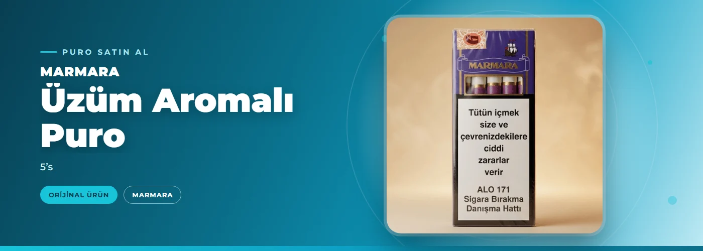 Marmara Üzüm Aromalı Puro – 5’s