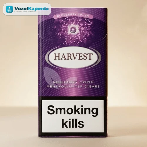 Harvest Blueberry Crush Superslim sigara - Yabanmersini aromalı