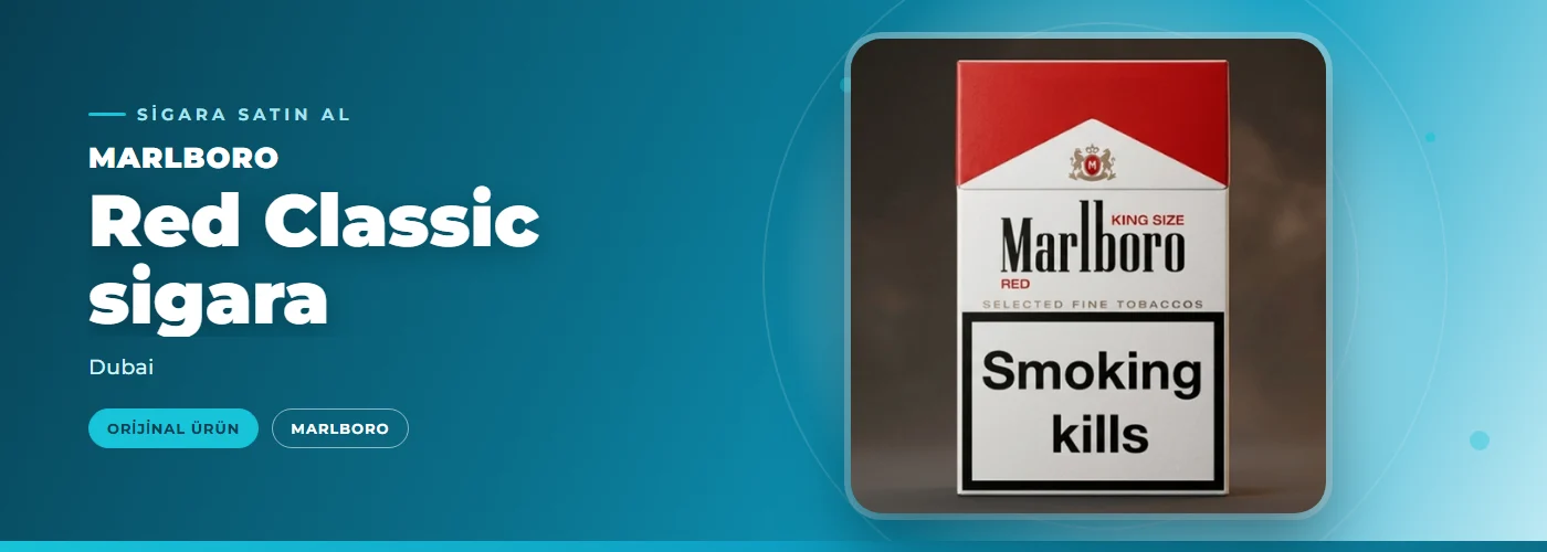 Marlboro Red Classic sigara – Dubai