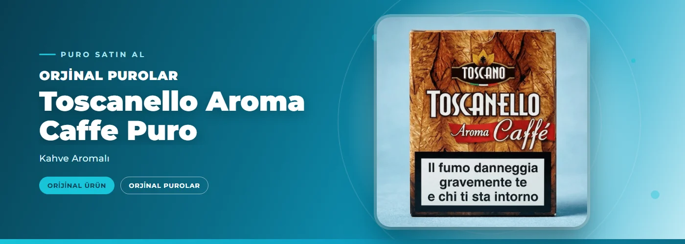 Toscanello Aroma Caffe Puro – Kahve Aromalı