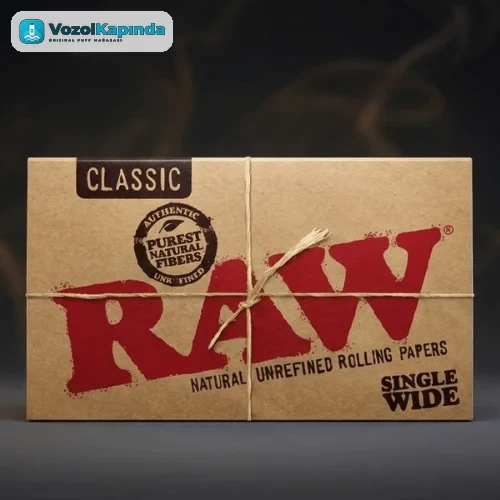 RAW Classic Single Wide Double Sigara Kağıdı
