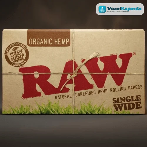 RAW Organic Hemp Single Wide Double Sigara Kağıdı