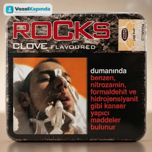 Rocks Clove Sigarillo - 10's - Karanfil Aromalı