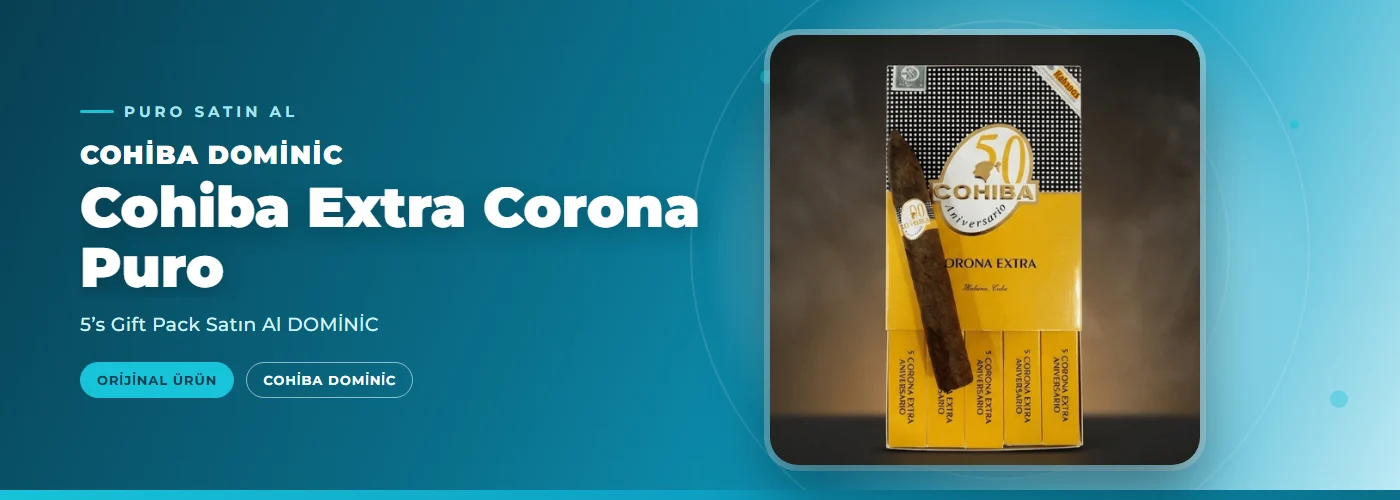 Cohiba Extra Corona Puro – 5’s Gift Pack Satın Al DOMİNİC