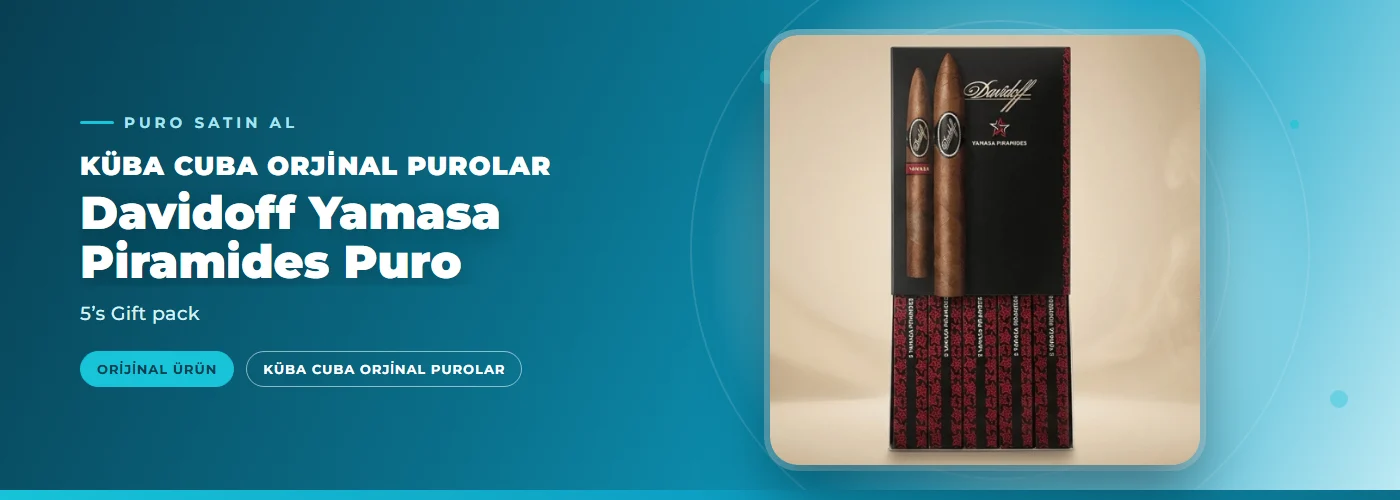 Davidoff Yamasa Piramides Puro – 5’s Gift pack