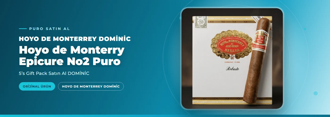 Hoyo de Monterry Epicure No2 Puro – 5’s Gift Pack Satın Al DOMİNİC