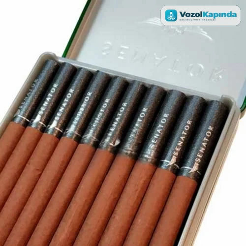 Senator Double Apple - Elma Aromalı - Metal Kutu - görsel 2